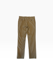 Canali Mens Slim fit Cotton Chinos Pants 34 / 34 Tan Solid