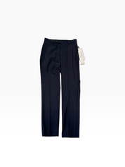Calvin Klein Mens Slim fit Wool 2 Piece Suit 38 R Pants 30 / 32 Navy Striped
