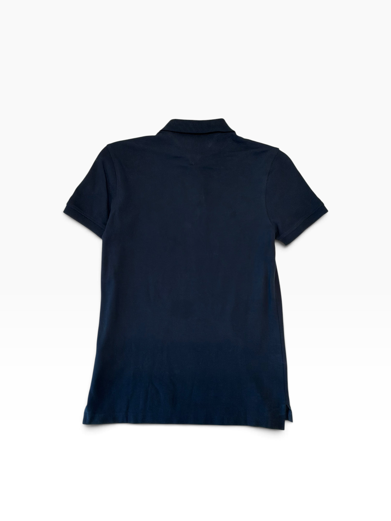 Tommy Hilfiger Mens Regular fit Polo Shirt Small Navy Solid