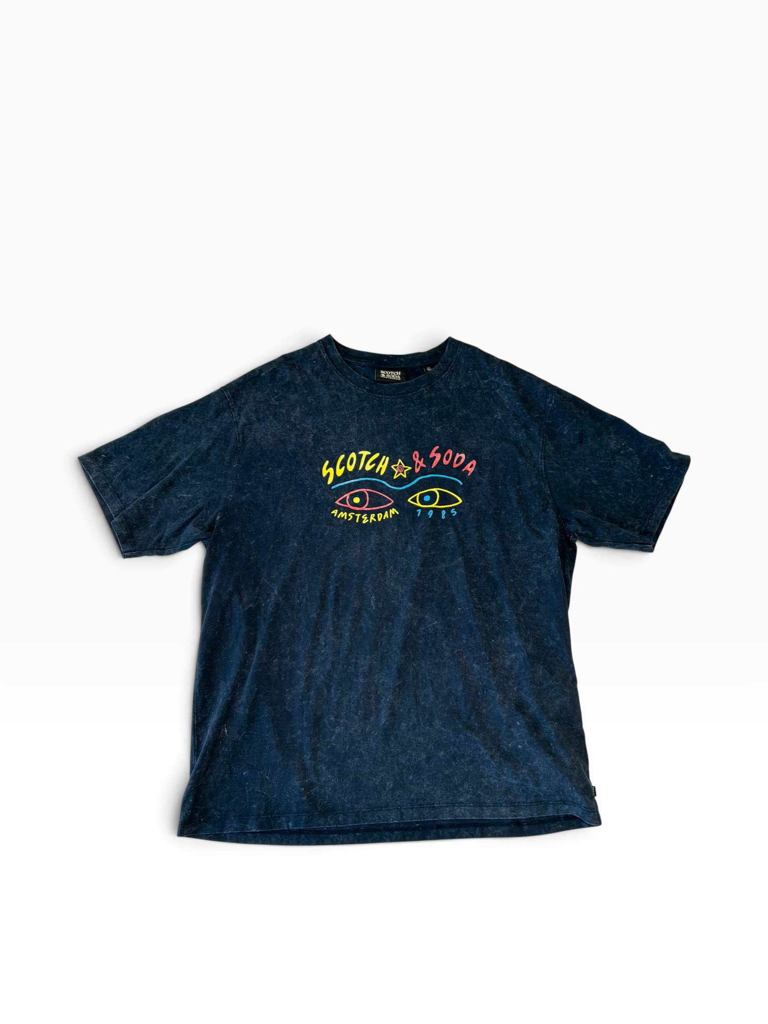 Scotch & Soda Mens Regular fit T-Shirt XXL Black