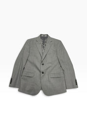 Dkny Mens Modern fit Suit Jacket Blazer 40 S Light Grey Solid