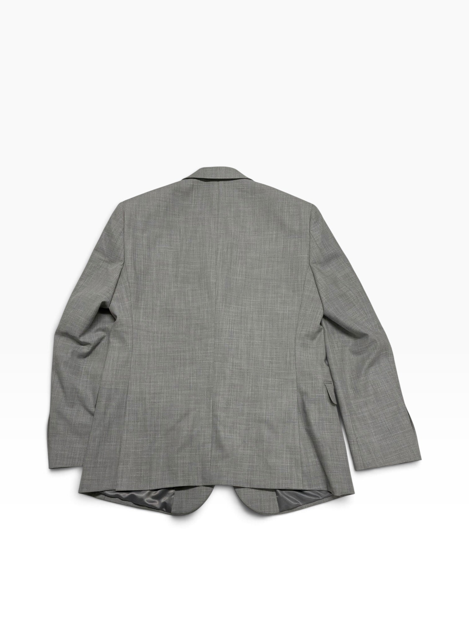Dkny Mens Modern fit Suit Jacket Blazer 40 S Light Grey Solid