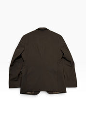 Kenneth Cole Reaction Mens Slim fit Suit Jacket Blazer 36 S Brown Solid