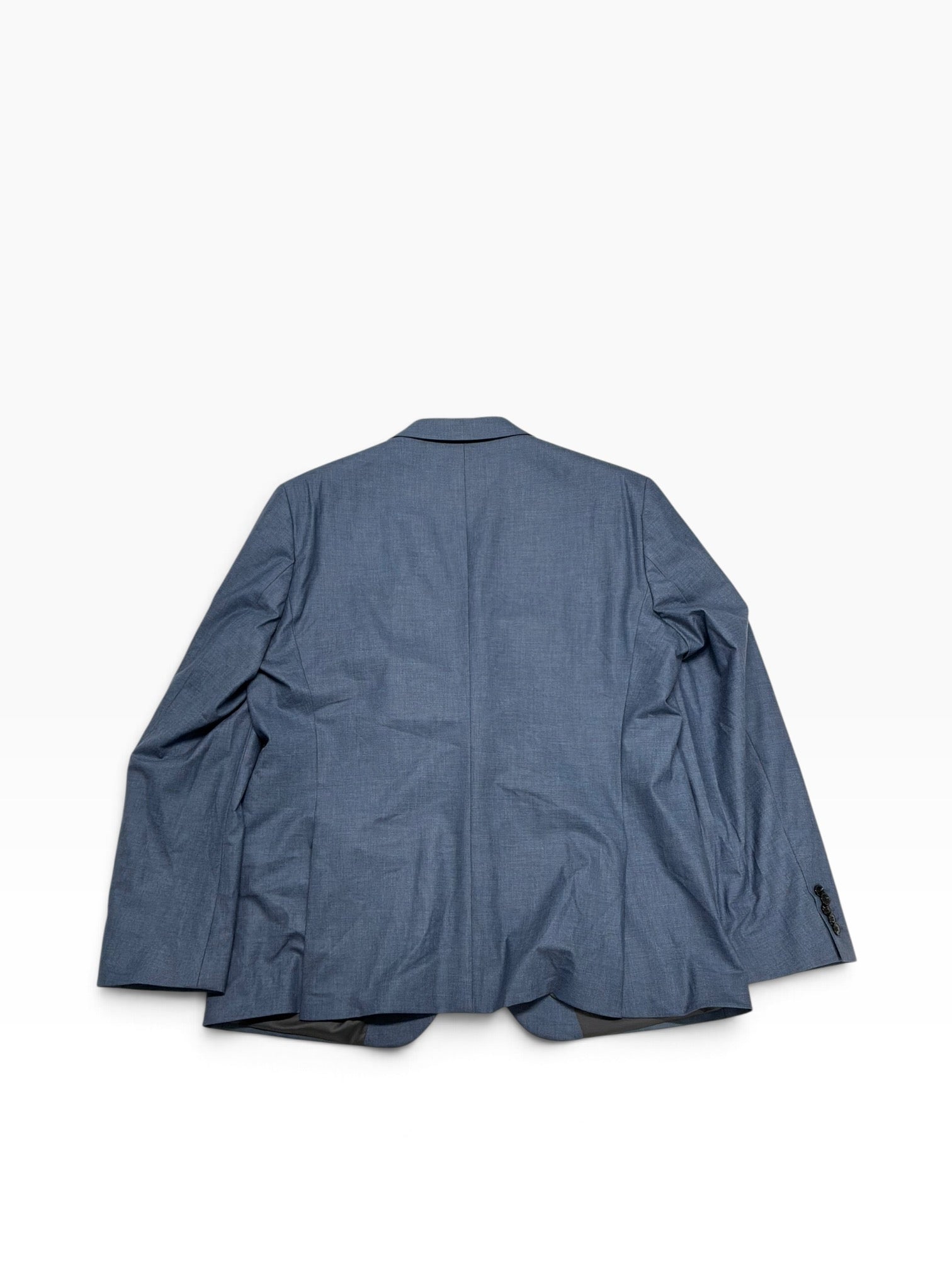 Hugo Boss Mens Modern fit Wool Sport Coat Blazer 48 R Blue Solid