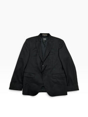 Hugo Boss Mens Slim fit Wool Suit Jacket Blazer 40 S Black Solid