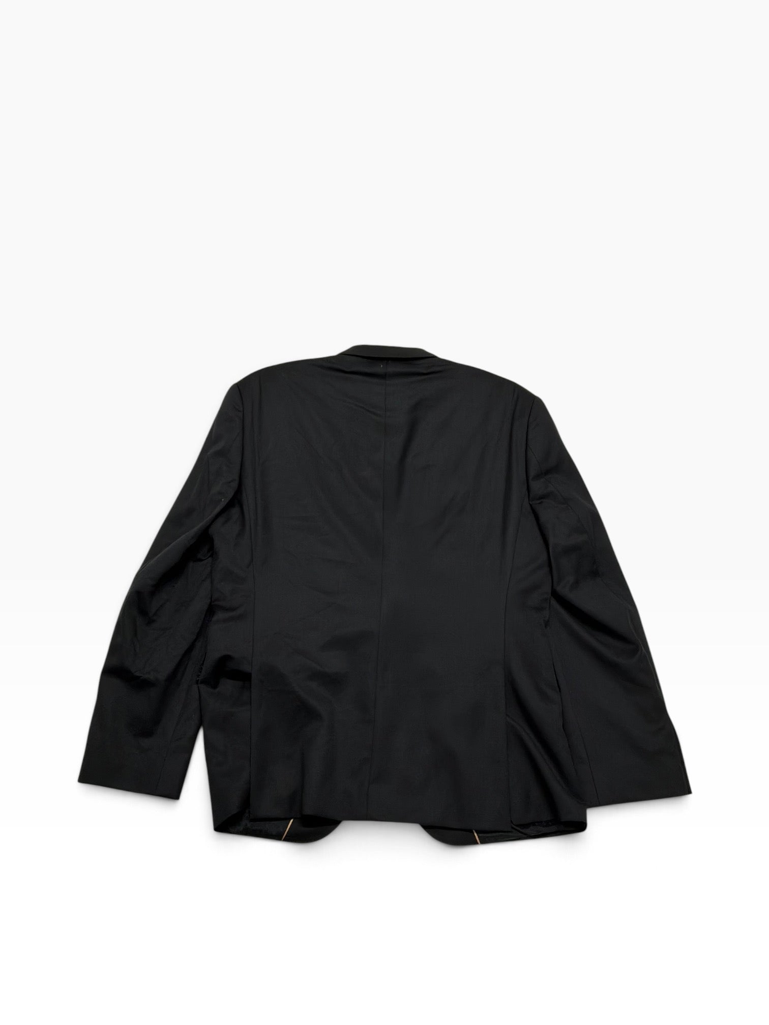 Hugo Boss Mens Slim fit Wool Suit Jacket Blazer 40 S Black Solid