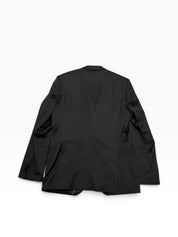 Hugo Boss Mens Slim fit Wool Tuxedo Jacket Blazer 44 L Black Solid