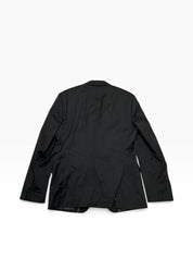 Hugo Boss Mens Slim fit Wool Suit Jacket Blazer 42 R Black Solid