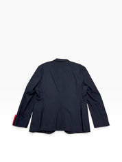 Hugo Boss Mens Modern fit Wool Suit Jacket Blazer 40 S Navy Blue Solid