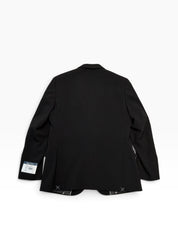 Nautica Mens Modern fit Suit Jacket Blazer 40 R Black Solid
