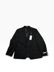 Tommy Hilfiger Mens Modern fit Wool Sport Coat Blazer 46 R Black Solid