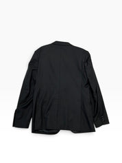 Jos A Bank Mens Slim fit Wool Tuxedo Jacket Blazer 39 R Black Solid