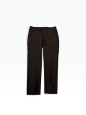 Kenneth Cole Reaction Mens Slim fit Dress Pants 37 / 32 Brown Solid