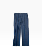 Hugo Boss Mens Slim fit Wool Dress Pants 38 / 32 Blue Solid