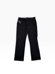 Tommy Hilfiger Mens Modern fit Cotton Chinos Pants 36 / 34 Black Solid