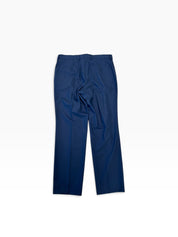 Hugo Boss Mens Modern fit Dress Pants 36 / 32 Blue Solid