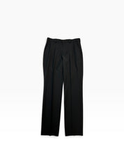 Hugo Boss Mens Modern fit Wool Dress Pants 34 / 34 Black Solid