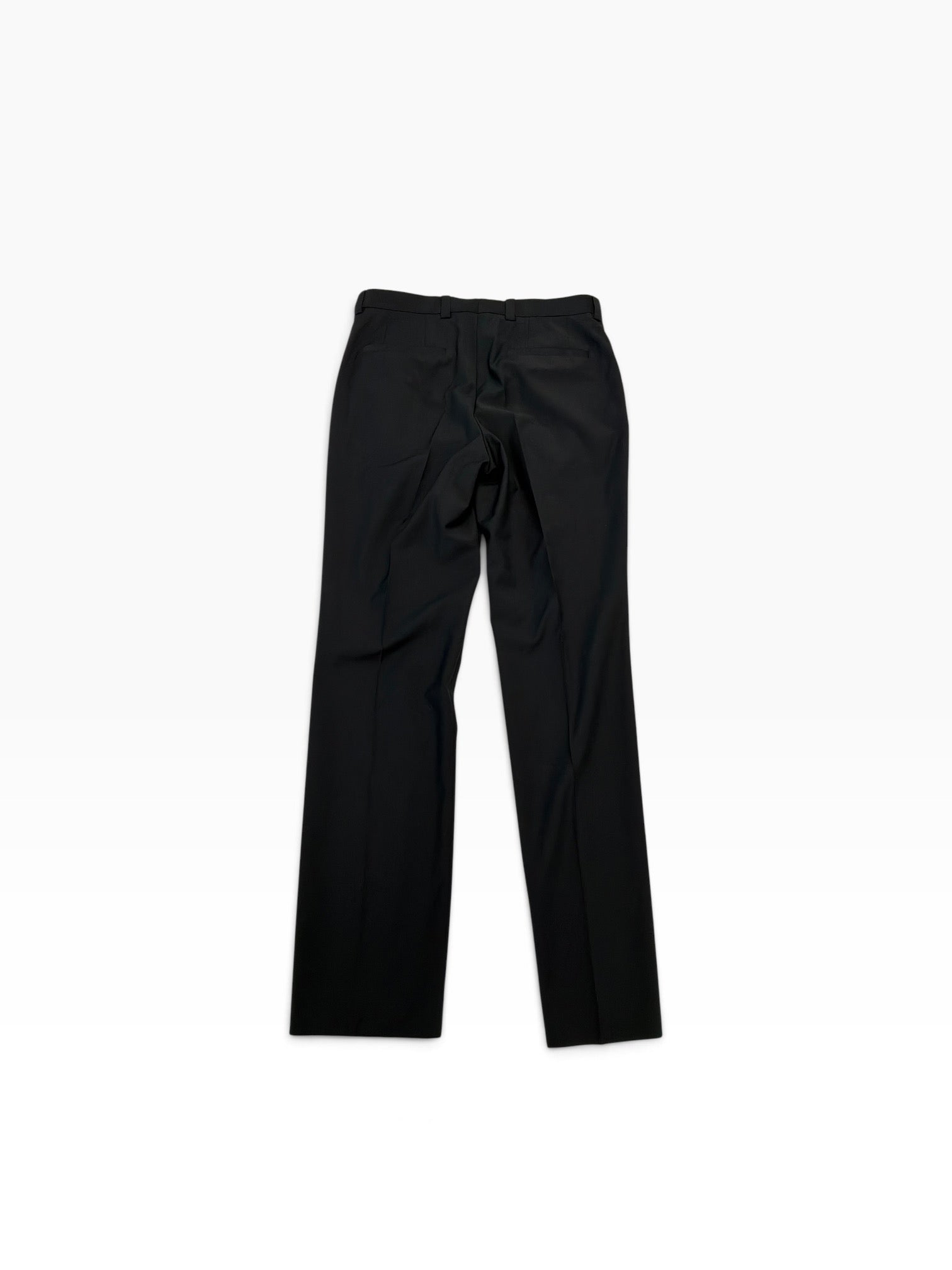 Hugo Boss Mens Modern fit Wool Dress Pants 34 / 34 Black Solid