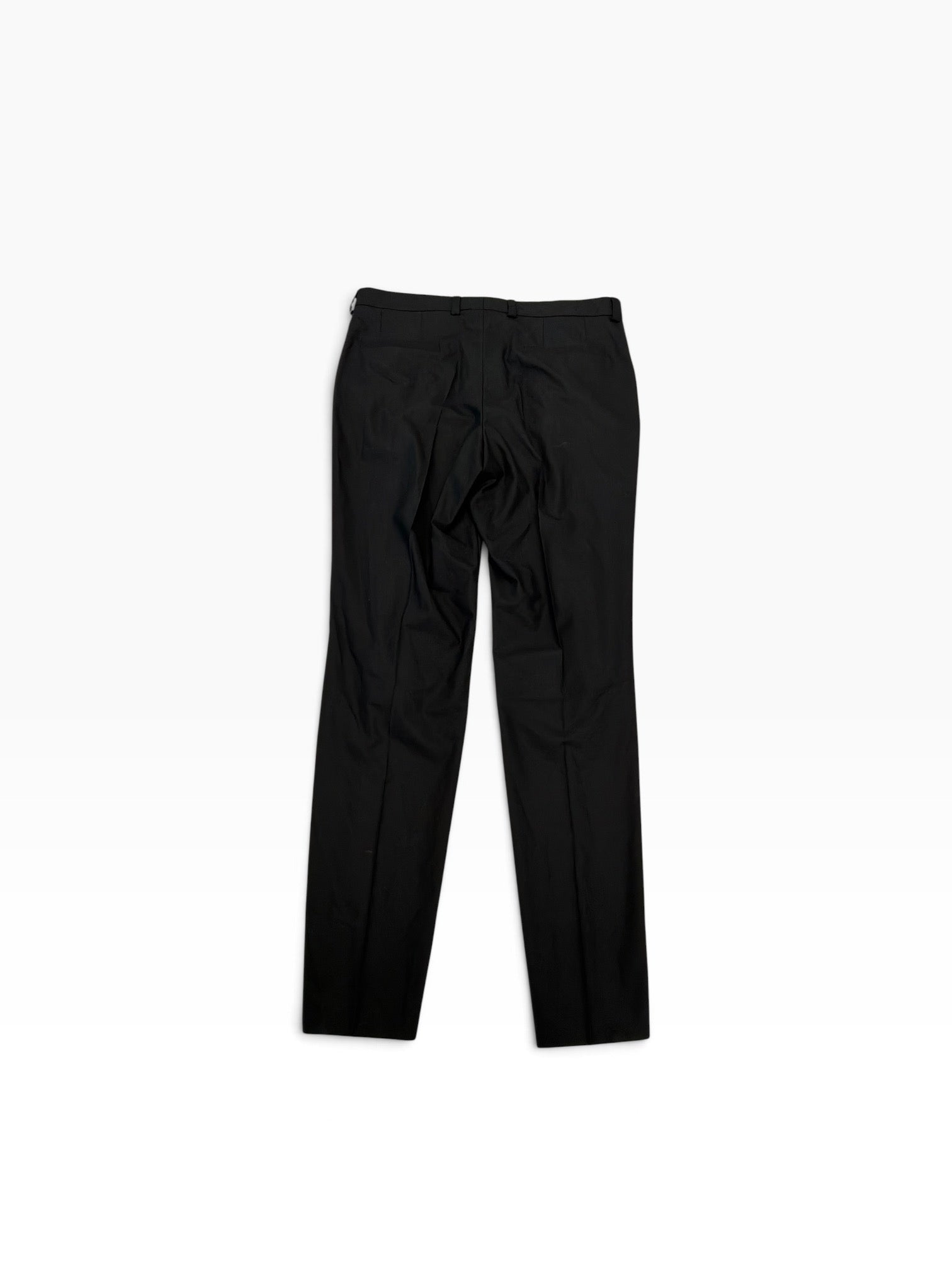 Hugo Boss Mens Modern fit Wool Dress Pants 38 / 34 Black Solid