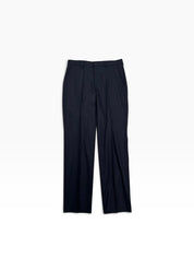 Hugo Boss Mens Slim fit Wool Dress Pants 30 / 32 Navy  Blue Solid