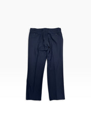 Brooks Brothers Mens Regular fit Wool Dress Pants 42 / 32 Navy  Blue Solid