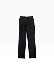 Hart Schaffner Marx Regular fit Wool 2 Piece Tuxedo Suit 40 R Pants 34 Black