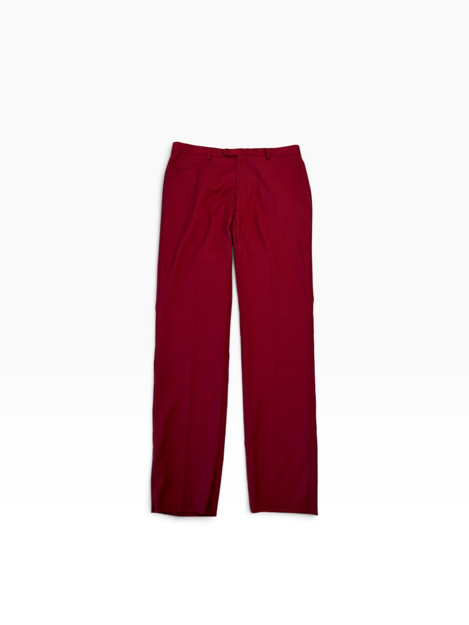 Gino Vitale Mens Slim fit Double Breasted 2 Piece Suit 42 R Pants 36 Red