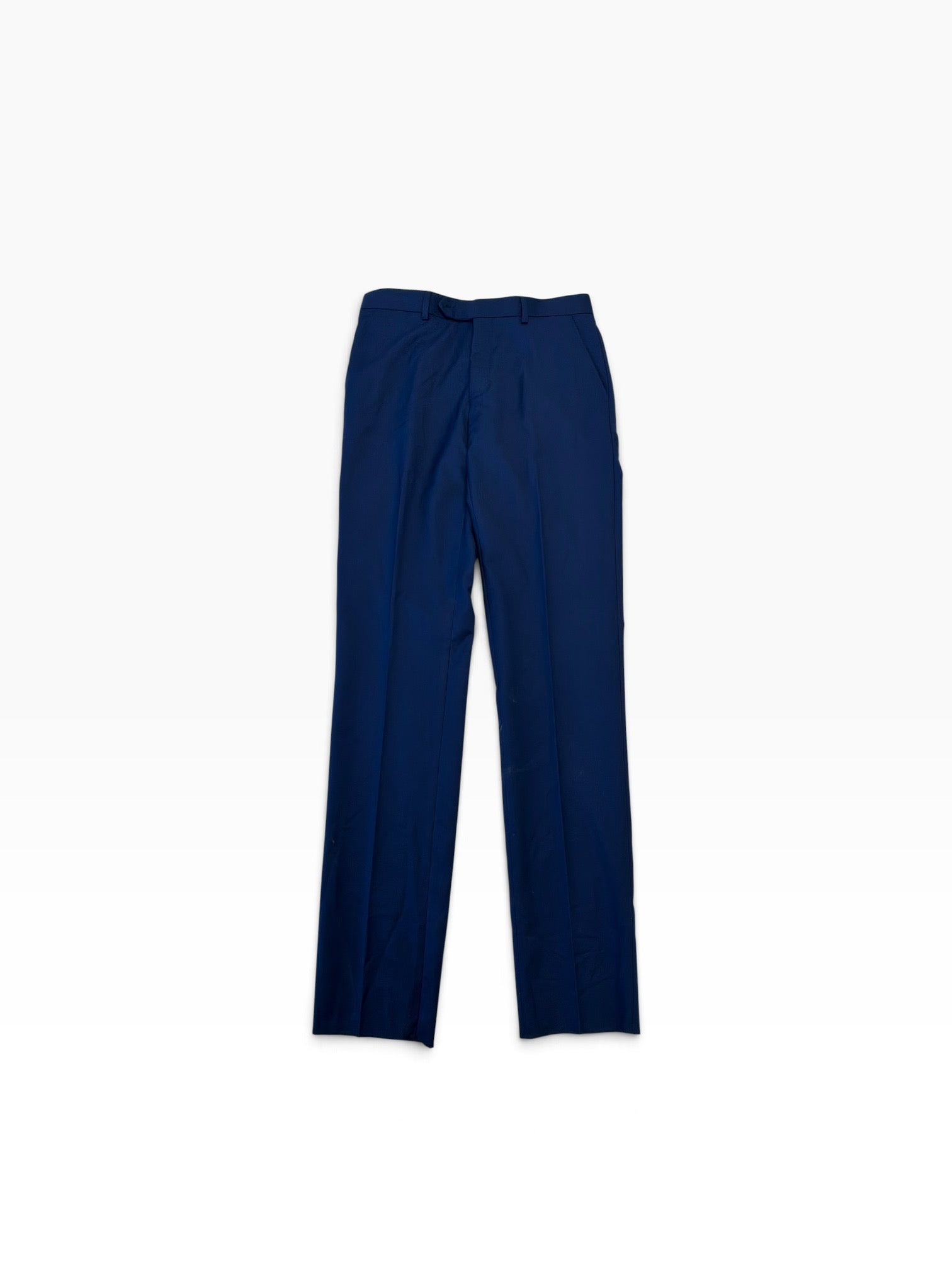 Braveman Mens Slim fit 3 Vested Piece Suit 36 S Pants 30 Blue