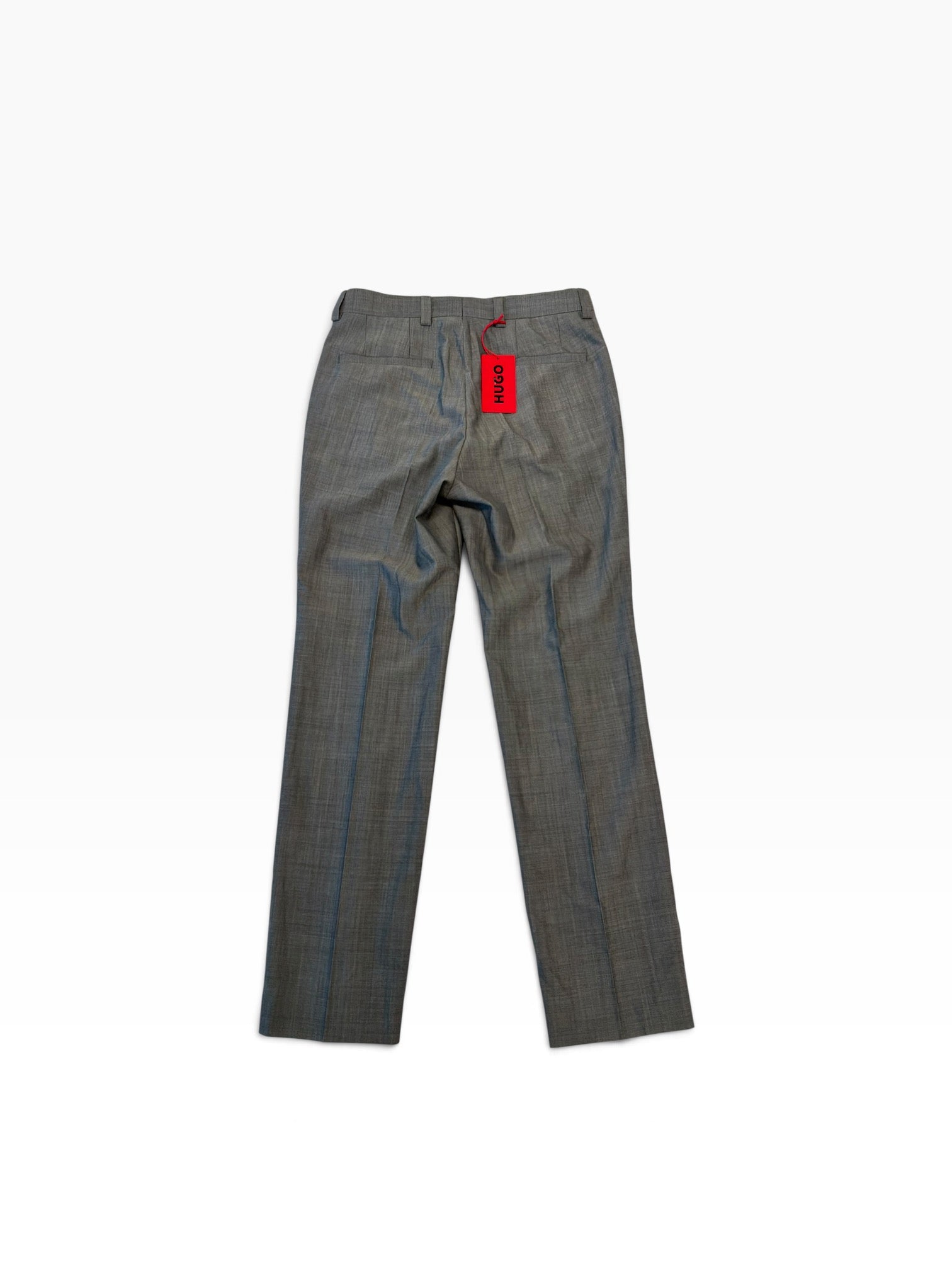 Hugo Boss Mens Slim fit Wool Dress Pants 30 / 30 Grey