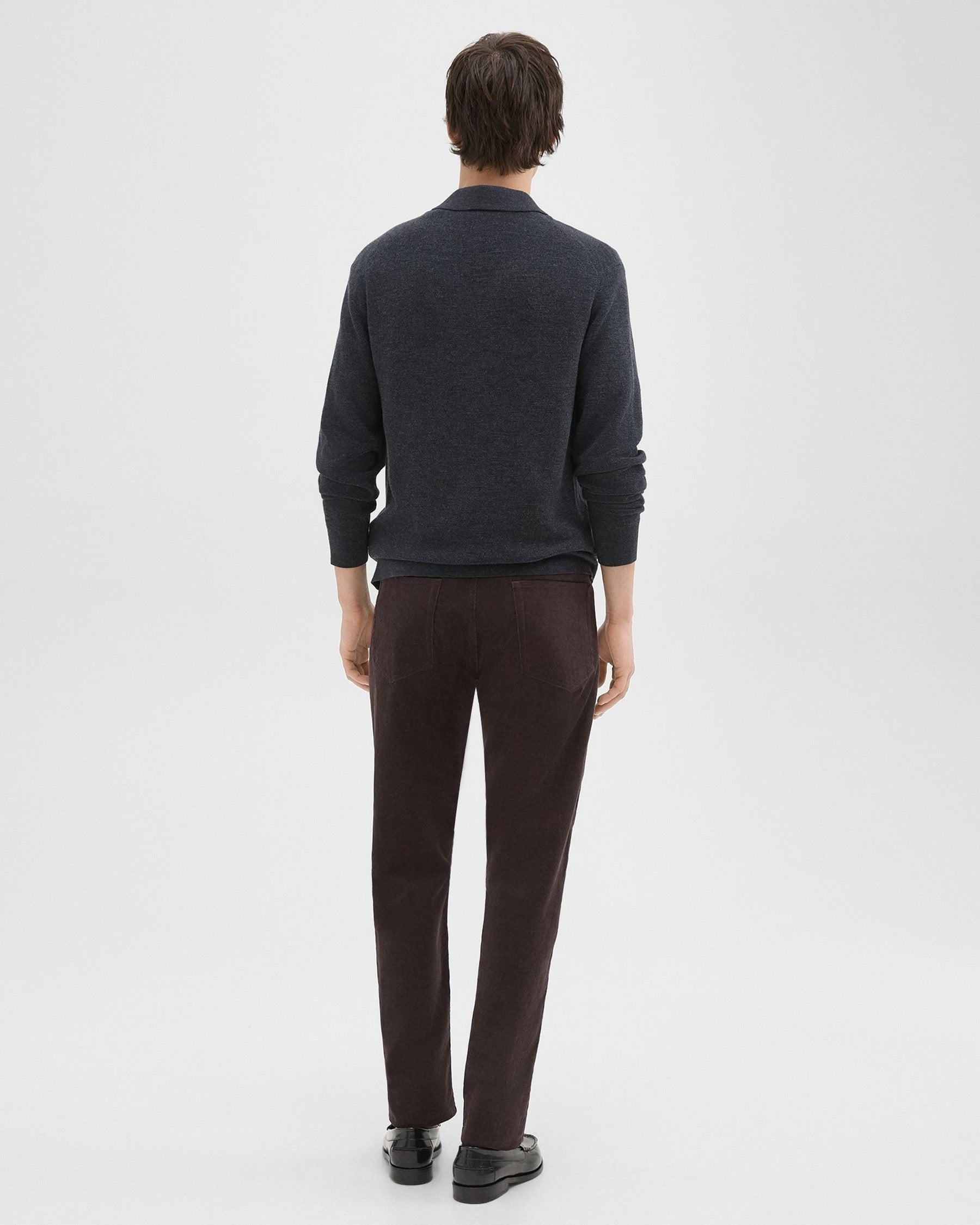 Theory Mens Regular fit Carpenter Pants 32 Brown Solid