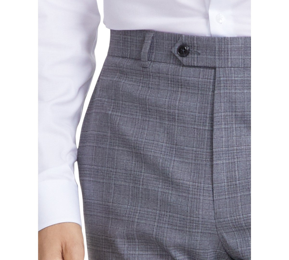 Michael Kors Mens Classic fit Dress Pants 38 / 34 Gray Plaid