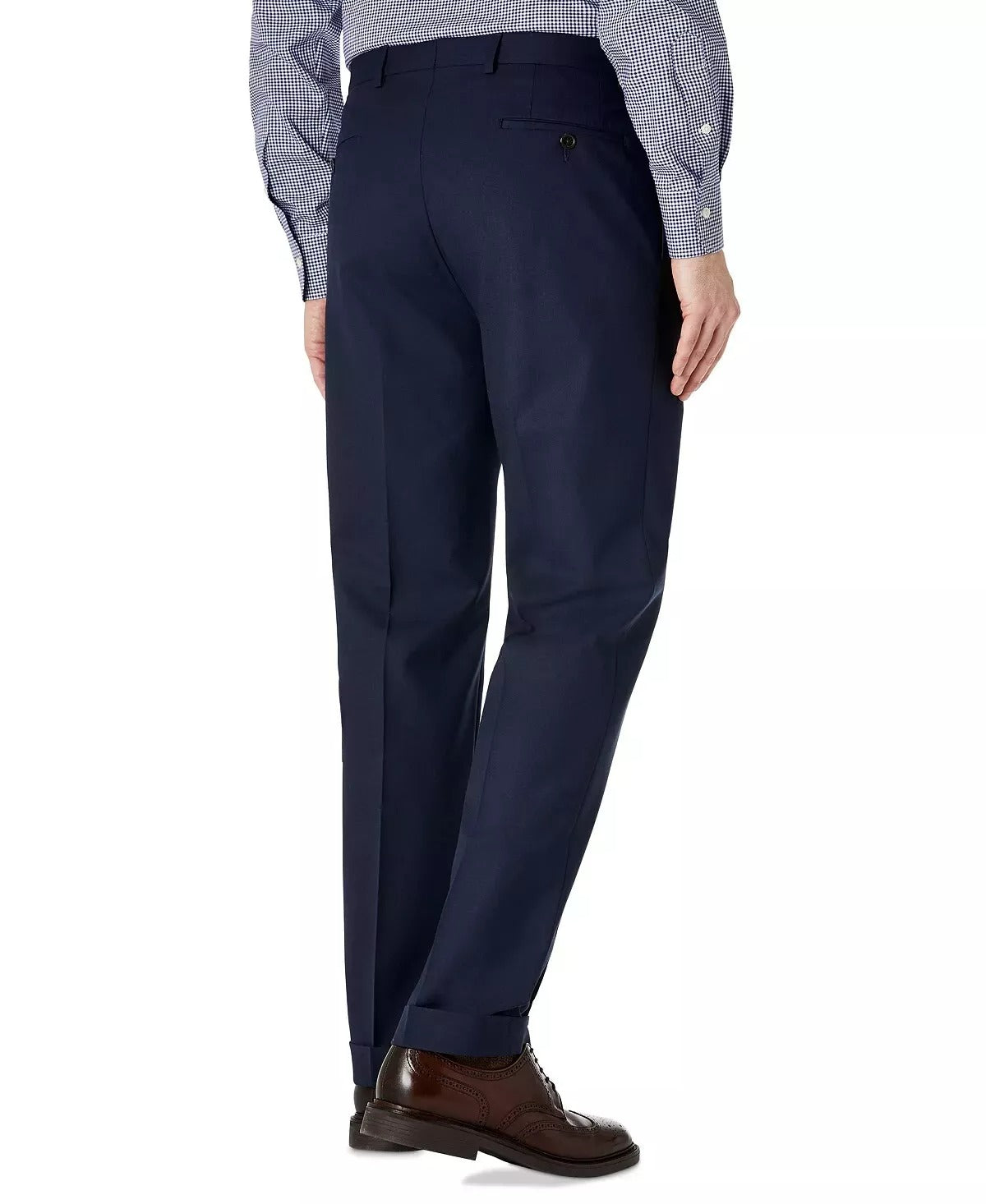 Lauren Ralph Lauren Men Classic fit Dress Pants 33 / 30 Blue Solid Stretch