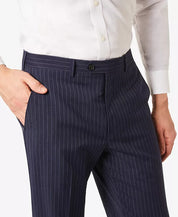 Lauren Ralph Lauren Men's Classic-Fit Navy Suit Pants 44 x 30
