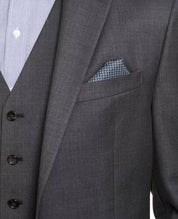 Lauren Ralph Lauren Mens Classic Fit Sport Coat Blazer Charcoal Grey 44S