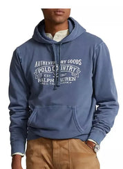 Polo Ralph Lauren Men's Big Tall Fleece Hoodie Sweatshirt Royal Blue 2XB