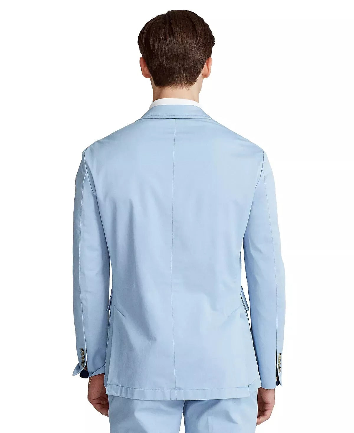 Polo Ralph Lauren Mens Polo Unconstructed Sport Coat Blazer Chambray Blue 2XL