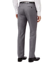 Calvin Klein Mens Slim fit Dress Pants 38 / 30 Mid Gray Solid