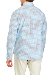 Vineyard Vines Mens Poplin Tattersall Regular Fit Button Down Shirt Blue XXL