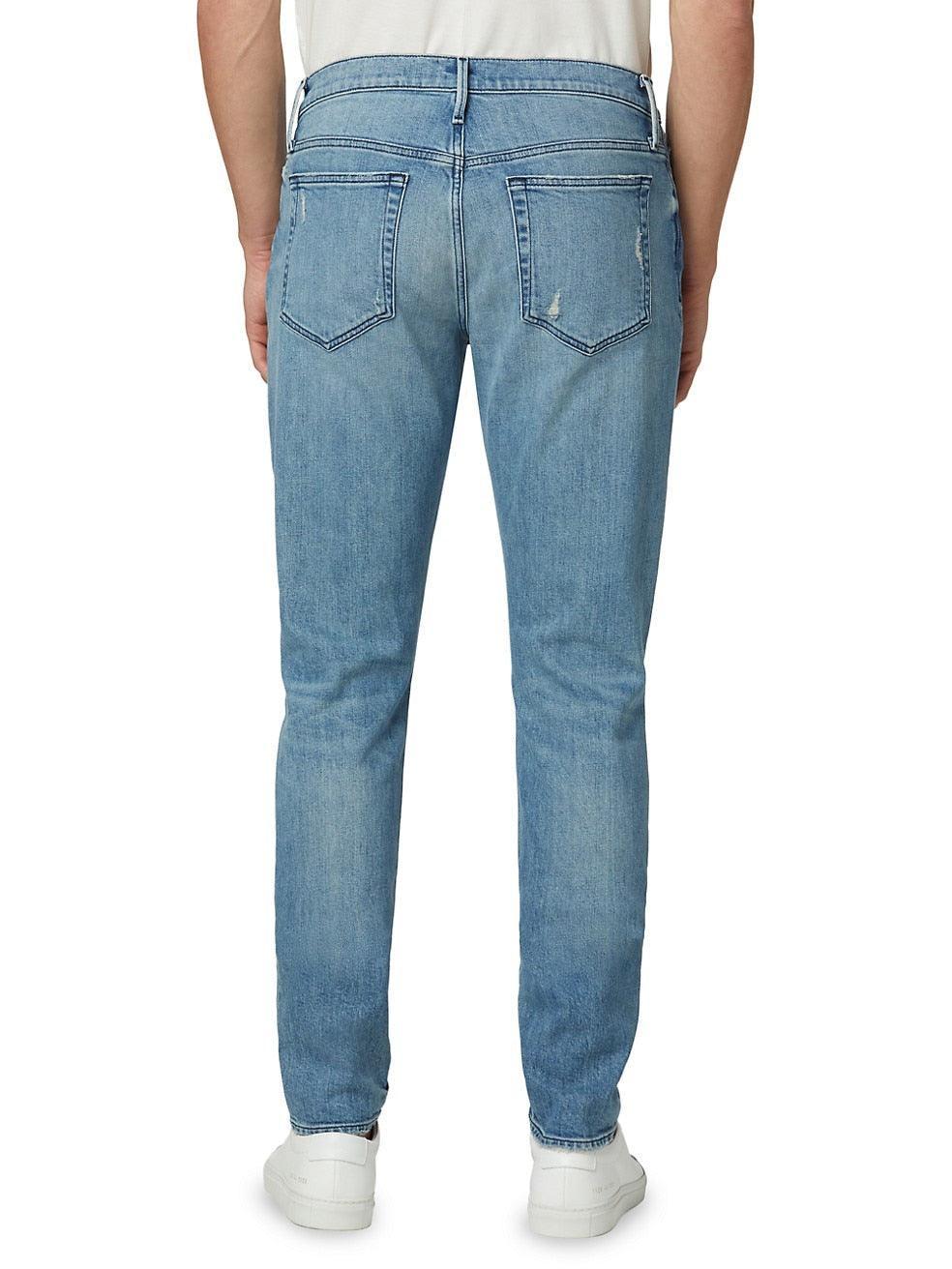 Joe's Jeans Mens Skinny Jeans Size 30 Blue Dean Distressed - Bristol Apparel Co