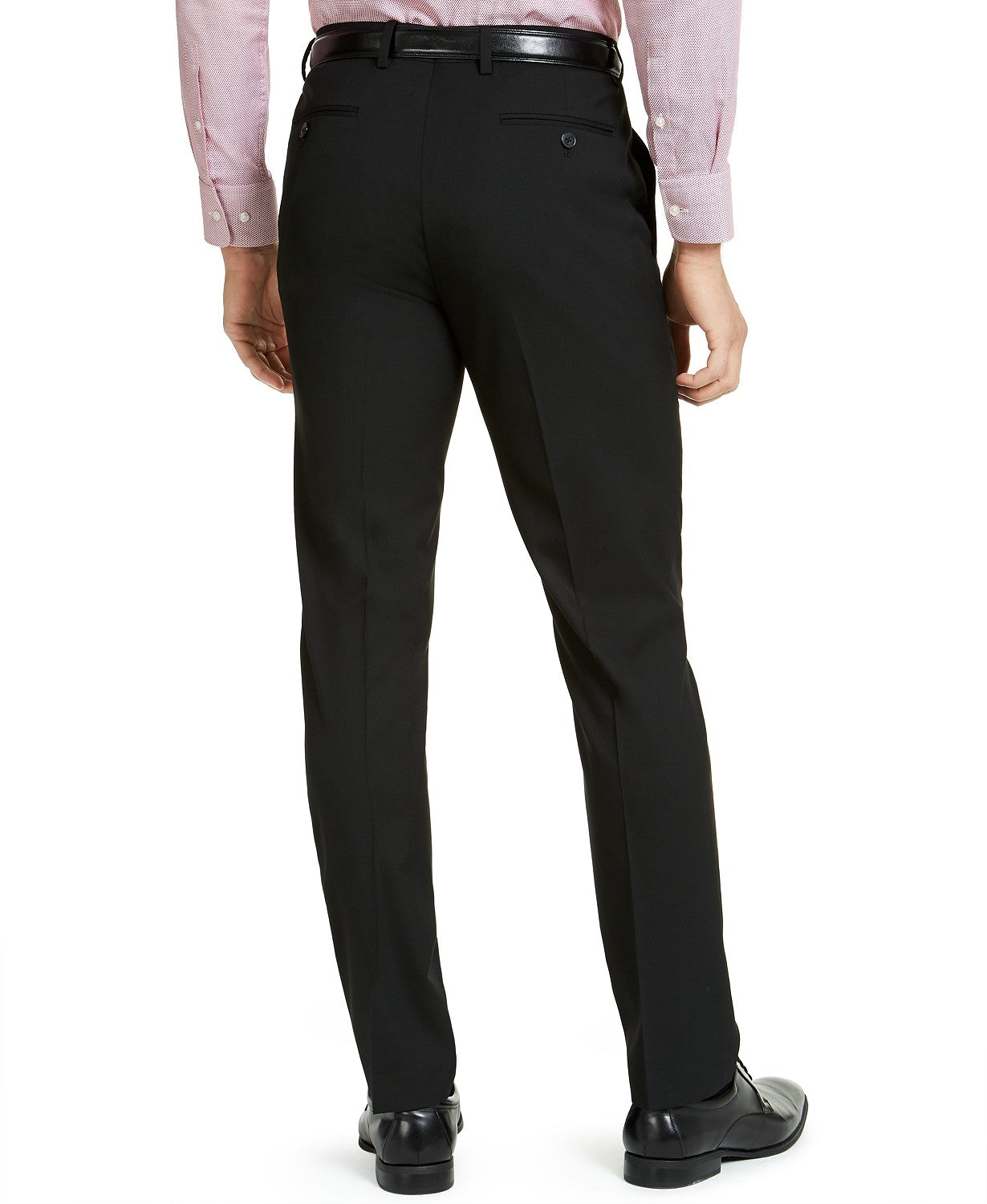 Alfani Men's Classic-Fit Stretch Solid Dress Pants 38 x 30 Black
