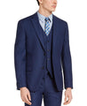 Alfani Men's Suit Jacket 36S Solid Blue Slim-Fit Stretch Solid - Bristol Apparel Co
