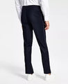 ALFANI Men's Slim-Fit Diamond Grid Tuxedo Pants Navy 34 X 34 Flat Front - Bristol Apparel Co