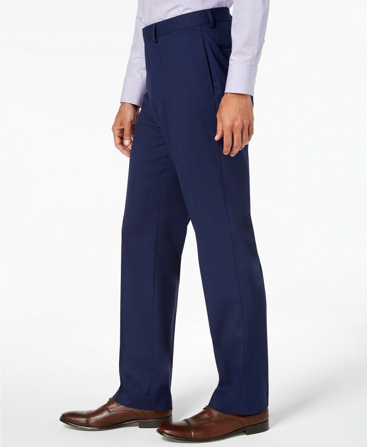 Van Heusen Flex Men's Slim-Fit Suit Pants 39 x 33 Bright Navy Blue