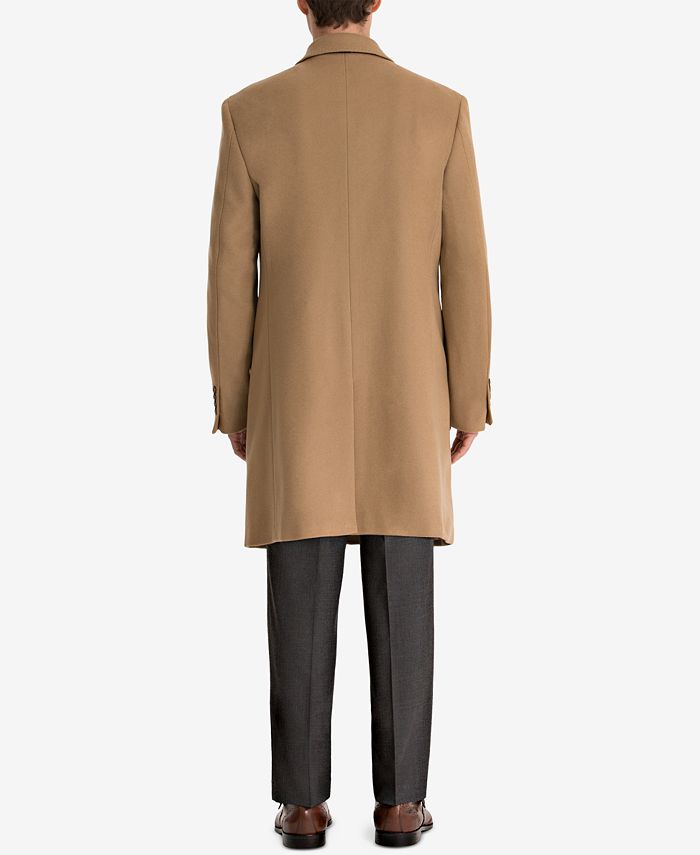 Lauren Ralph Lauren Men’s Luther Wool Overcoat 38S Camel Tan Coat