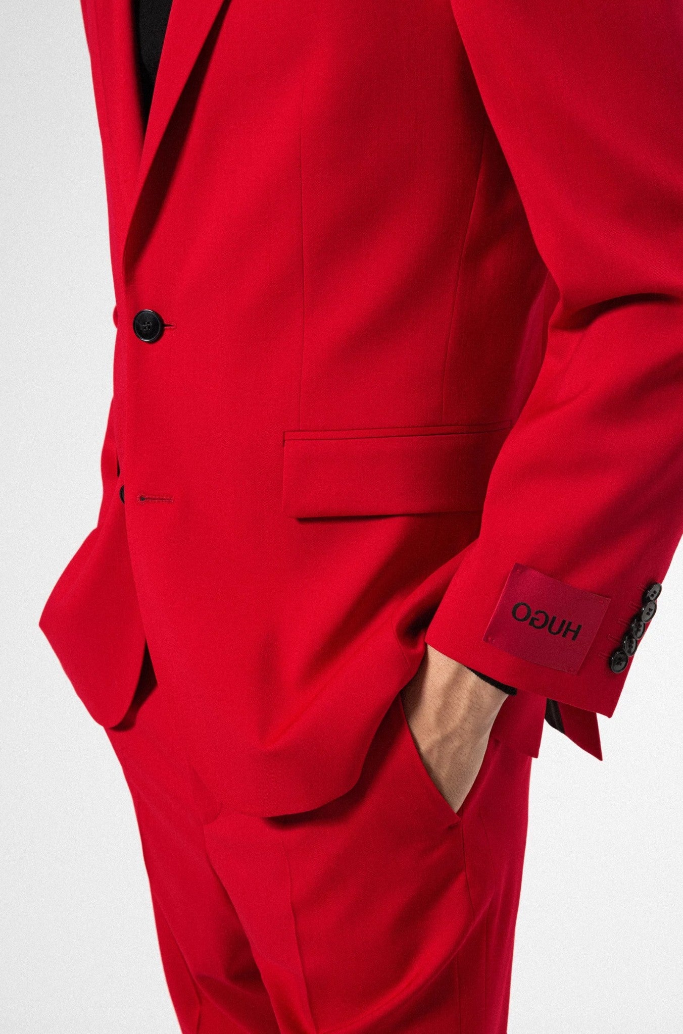Hugo Extra Slim Fit Suit 36R Red / Arti214X – Bristol Co